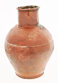 Don Joseph Benito de Arroyo 1737 Copper Vessel