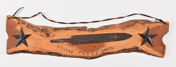 Goliad Republic of Texas Era Relic Knife