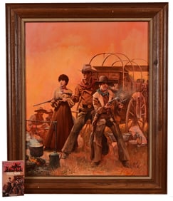 "Trail Boss" Guy Deel Original Painting