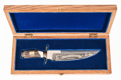 Texas Ranger Commemorative Knife 1823-1973