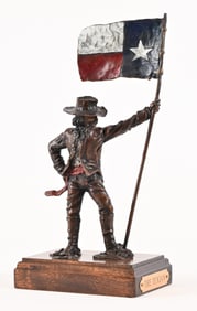 The Texian Bronze - Lt. Col. William B. Travis