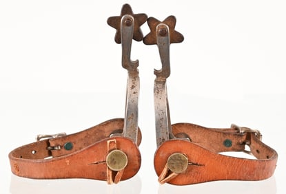 Early 1900's Stainless Steel Spurs