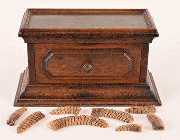 Small Chest of Rattlesnake Rattles