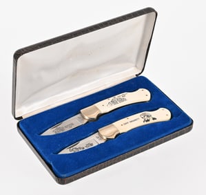 Davy Crockett Collectors Edition Jack Knives