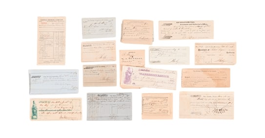 Bexar Co. San Antonio Texas Documents & Receipts