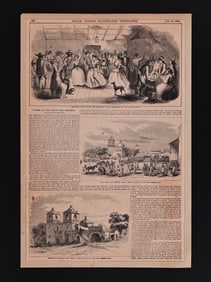 Frank Leslie's Illustrated 1859 Newspaper
