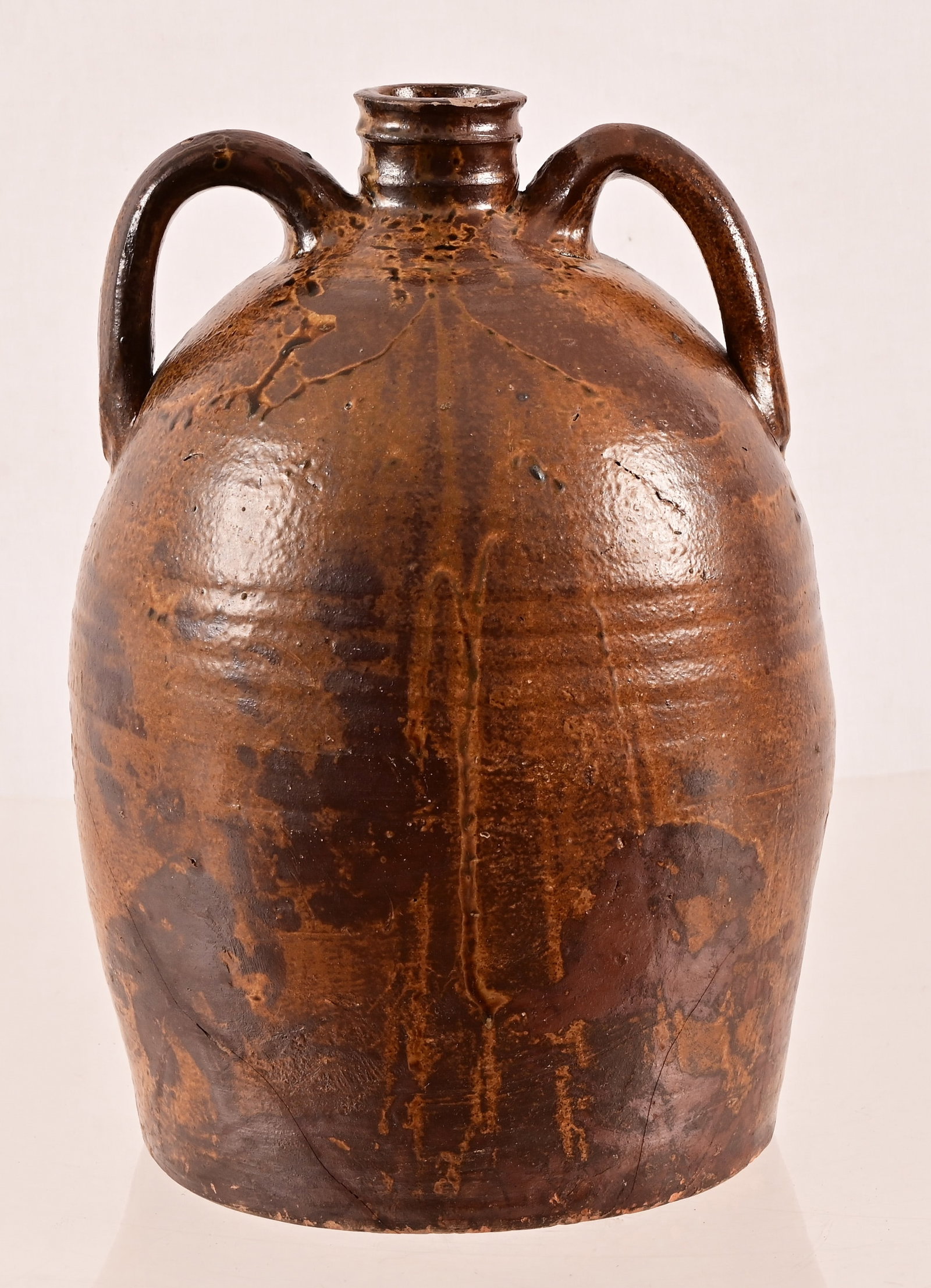 South Carolina Stoneware Jug: Double Handled 11' x 17".