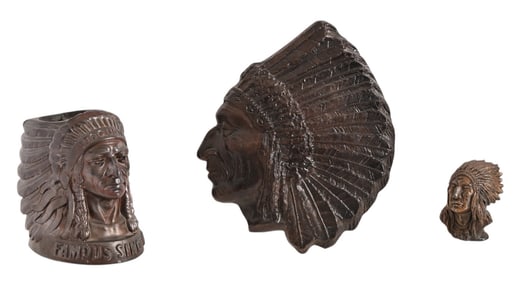 Three Vintage Indian Bronzes