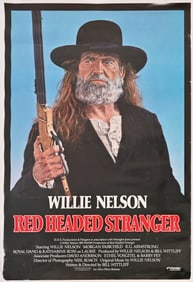 Willie Nelson Red Headed Stranger Movie Poster