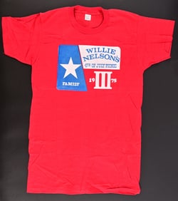 Willie Nelson July 4th Picnic Family Member Shirt