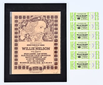 Willie Nelson Honeysuckle Rose Poster and Tickets