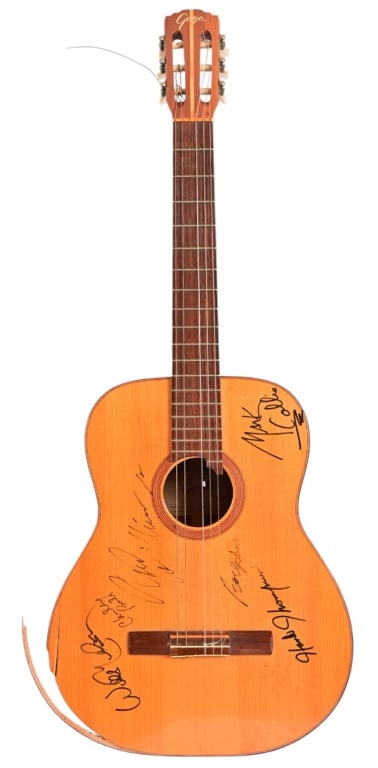 Willie Nelson Charley Pride Signed Guitar (1 of 15)