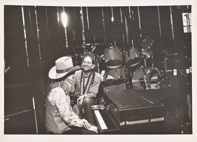 Willie Nelson, Leon Russell Photo SNL '79