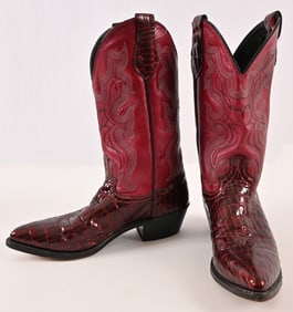 Paul English's Custom Alligator Boots
