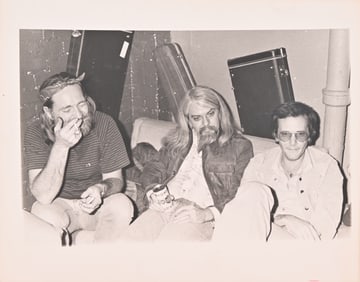 Willie Nelson, Leon Russell, Roger Miller Photo