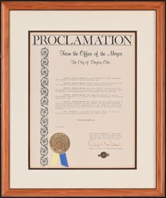 Willie Nelson Day Proclamation, Dayton Ohio