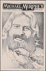AWHQ Michael Murphey Poster by Jim Franklin Signed