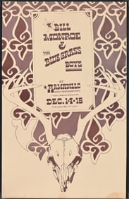 AWHQ Bill Monroe Poster by Bill Narum (Scarce)