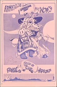 AWHQ Commander Cody, Asleep at the Wheel Poster