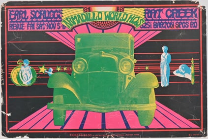 AWHQ Earl Scruggs Poster by Jim Harter 1971