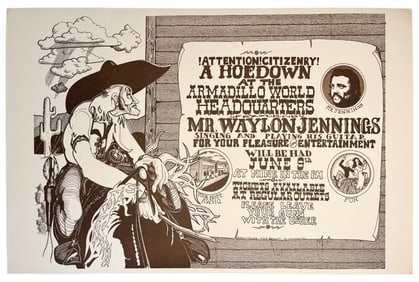 Armadillo World Headquarters Waylon Jennings