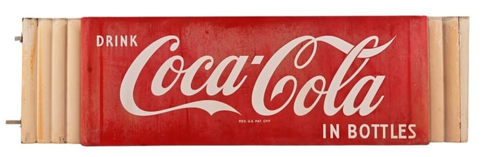 Coca Cola Storefront Porcelain Sign