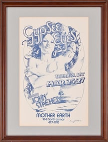 Gypsee Eyes Concert Poster by Sam Yeates