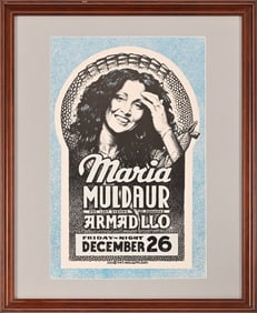 AWHQ Maria Muldaur Poster by Micael Priest 1980