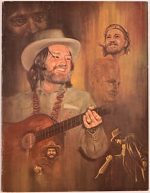 Willie Nelson 4th July Picnic Program 1974
