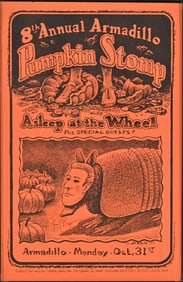 AWHQ Pumpkin Stomp Ray Benson Signed Poster