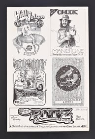 Ritz Theatre Poster, Jim Franklin Signed