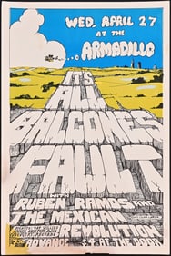 AWHQ Balcones Fault Poster by Cliff Carter '77