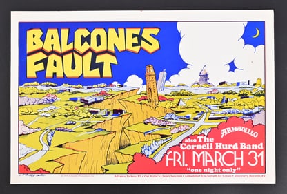 AWHQ Balcones Fault Poster by Cliff Carter '78