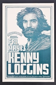 AWHQ Kenny Loggins Poster by Guy Juke 1977