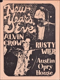 Austin Opry House New Year's Eve Program 1977