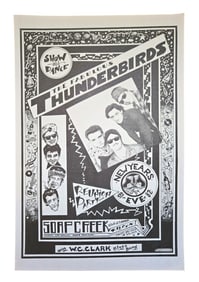 Soap Creek Saloon Fabulous Thunderbirds Poster '81