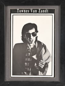 Townes Van Zandt Poster Circa 1990