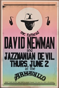 AWHQ David Newman & Jazzmanian Devil Poster
