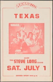 AWHQ Texas and Steve Long Band Poster