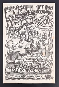 Nyquil Roger and the Razors Poster, Micael Priest