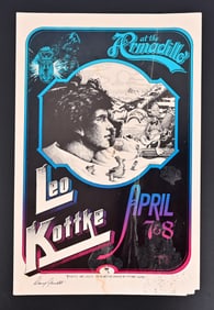 AWHQ Leo Kottke Poster, Danny Garrett Signed