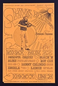 Liberty Lunch Shiva's Headband Poster Signed