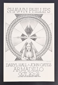 AWHQ Shawn Phillips, Hall & Oates Poster, Guy Juke