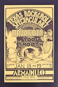 AWHQ Navasota, Too Smooth Poster by Guy Juke '74