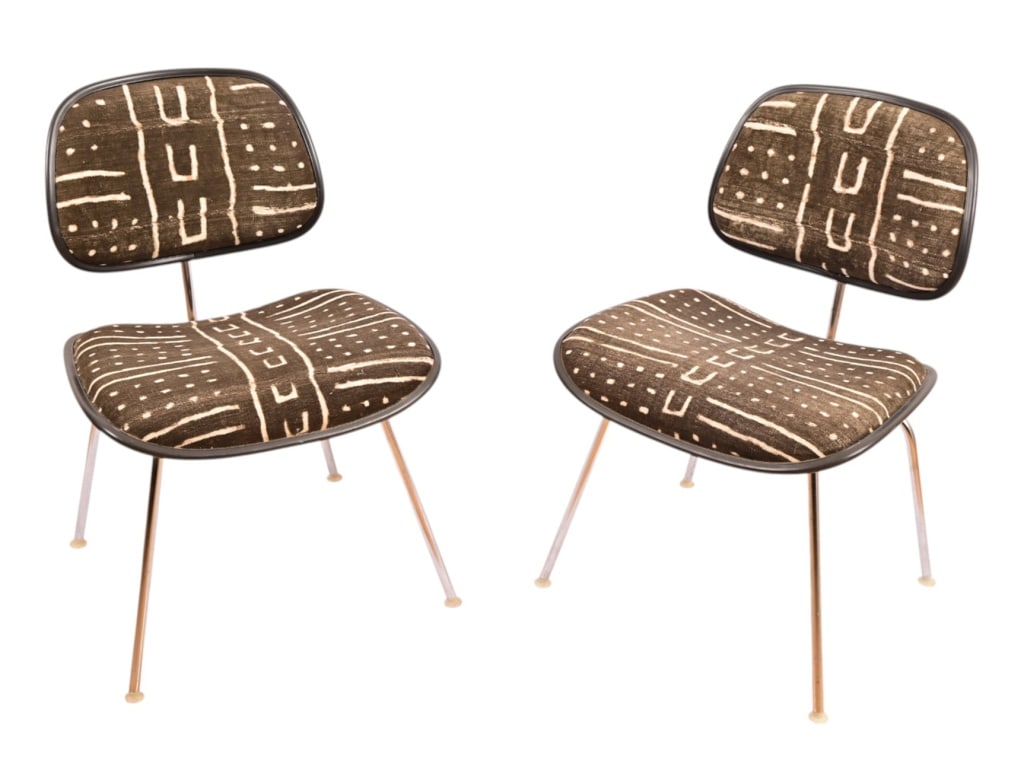 (2) Vintage Charles and Ray Eames DCMU Chairs