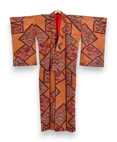 Vintage Japanese Silk Kimono