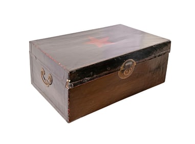 Antique Japanese Travel Chest
