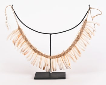 Papua New Guinea Pig's Teeth Necklace