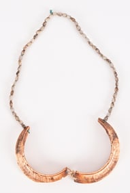 Papua New Guinea Sepik River Boar Tusk Necklace