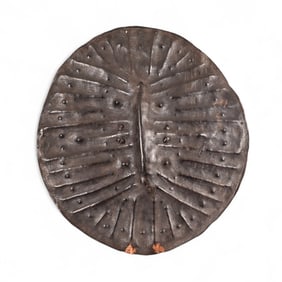 Early 20th Century Ethiopian Buffalo Hide Shield